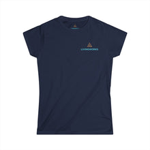 Load image into Gallery viewer, LivingWorks suicide prevention HELPER women's tee